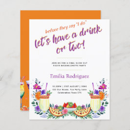 Laatste Fiesta Cocktails Tacos Bachelorette