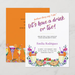 Laatste Fiesta Cocktails Tacos Bachelorette