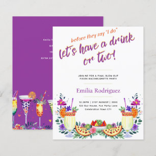 Laatste Fiesta Cocktails Tacos Bachelorette