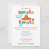 Laatste Fiesta reisroute vrijgezellenfeest Kaart (Voorkant)