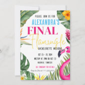 Laatste Flamingle Bachelorette Party Weekend Kaart (Voorkant)