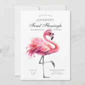 Laatste Flamingle Grappige Bachelorette Party Rout Kaart (Voorkant)