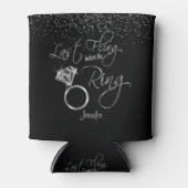 Laatste Fling voor Bling - Zilver Blikjeskoeler (Voorkant)