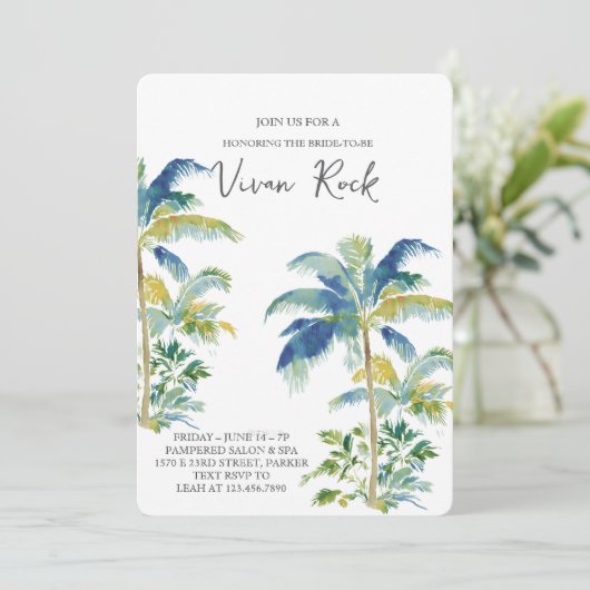 Laatste Fling voor de Ring Bachelorette Bash Kaart (Staand voorkant)