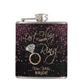 Laatste Fling voor Ring - Roos Gold Heupfles (Voorkant)