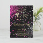 Laatste Fling voor Ring roze - Zilver Kaart (Staand voorkant)