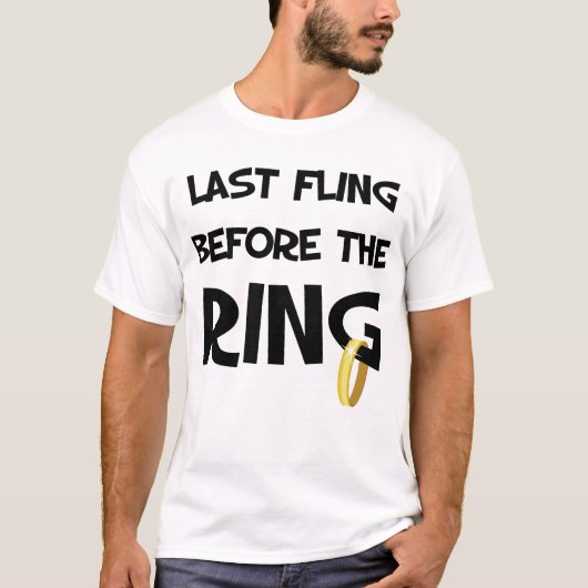 Laatste Fling vóór Ring T-shirt (Voorkant)