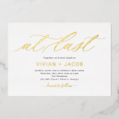 Laatste Folie Uitnodiging voor kleurentweddenschap (Voorkant)