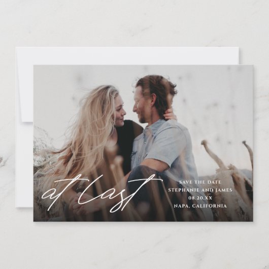 Laatste foto save the date (Voorkant)