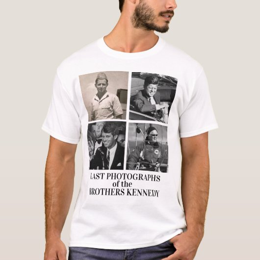 Laatste foto's van de Kennedy Brothers T-shirt (Voorkant)