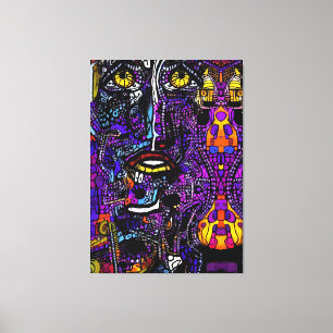 Laatste gedachten op de kunstveiling - Ken Gage Ar Canvas Afdruk