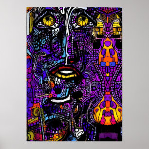 Laatste gedachten op de kunstveiling - Ken Gage Ar Poster