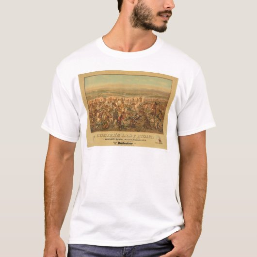 Laatste gevecht van Custer (2610A) T-shirt (Voorkant)
