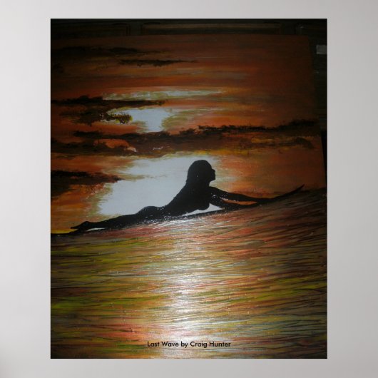 Laatste golf poster (Voorkant)