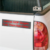Laatste GOP-slogan: Bumpersticker (Op Truck)