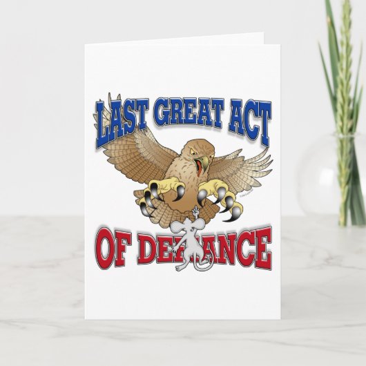 Laatste Grote Defensie Kaart (Voorkant)