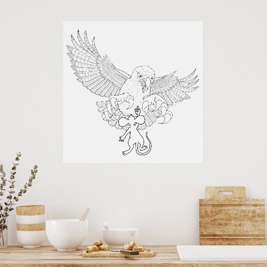 Laatste Grote Defensie Poster (Keuken)