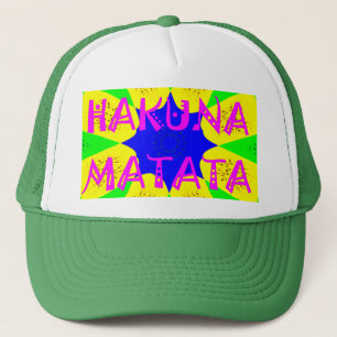 Laatste Hakuna Matata Mooie Prachtige Ontwerp Kleu Trucker Pet