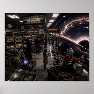 Laatste halte voor de horizon poster