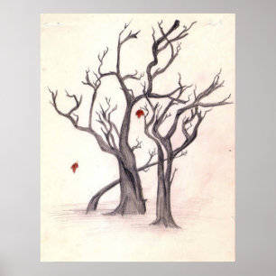 Laatste herfst poster