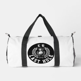 Laatste Hole Zwart & Wit Monogram Wapenschild Plunjezak