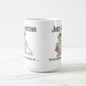 Laatste hond om op te halen koffiemok (Center)