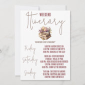 Laatste hoofdstuk, boek thema Bachelorette weekend Kaart (Achterkant)