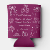 Laatste hoofdstuk voor de Chapel Book Bachelorette Blikjeskoeler (Achterkant)