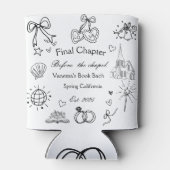 Laatste hoofdstuk voor de Chapel Book Bachelorette Blikjeskoeler (Achterkant)