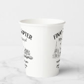 Laatste hoofdstuk voor de Chapel Book Bachelorette Papieren Bekers (Rechts)