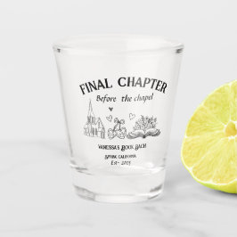 Laatste hoofdstuk voor de Chapel Book Bachelorette Shot Glas