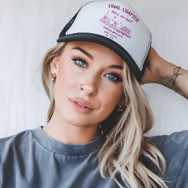 Laatste hoofdstuk voor de Chapel Book Bachelorette Trucker Pet