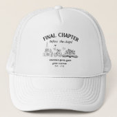 Laatste hoofdstuk voor de Chapel Book Bachelorette Trucker Pet (Voorkant)
