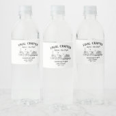 Laatste hoofdstuk voor de Chapel Book Bachelorette Waterfles Etiket (Flessen)