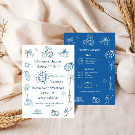 Laatste hoofdstuk voor de kapel Boek Bachelorette Kaart