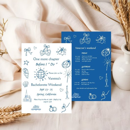 Laatste hoofdstuk voor de kapel Boek Bachelorette Kaart