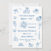 Laatste hoofdstuk voor de kapel Boek Bachelorette Kaart (Voorkant)