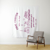 Laatste hoofdstuk voor het bruidsboekenfeest  wandkleed (In situ)