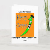 Laatste in de ruimte kaart (Achterkant)