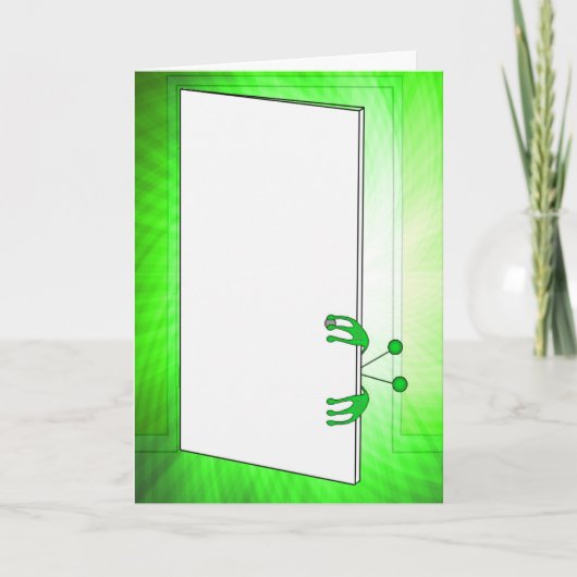 Laatste in de ruimte kaart (Voorkant)