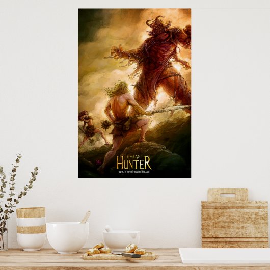 Laatste jager - Sol & Kainda vs Eshu Poster (Keuken)
