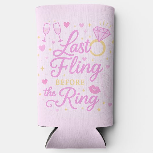 Laatste keer vliegen voor de ring seltzer koeler (Voorkant)