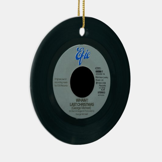 Laatste Keramische Kerstboom Ornament (Rechts)