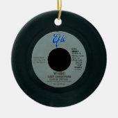 Laatste Keramische Kerstboom Ornament (Voorkant)