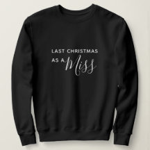 Laatste Kerstmis als Miss Black Script Font