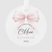 Laatste Kerstmis als Miss Ornament (voorkant)