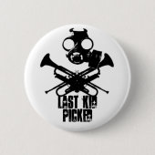 Laatste Kind Picked Gas Mask Roger Button (Voorkant)