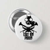 Laatste Kind Picked Gas Mask Roger Button (Voorkant /achterkant)