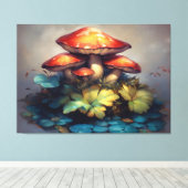 Laatste kunst Collectie #13 Canvas Afdruk (Insitu (Houten vloer))