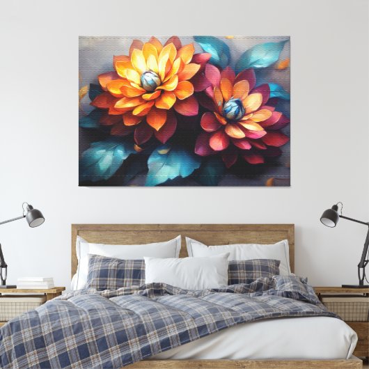 Laatste kunst Collectie #13 Canvas Afdruk (Insitu (Slaapkamer))